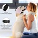 Dog Ear Muffs for Hearing Protection, 29 dB NRR Dog Ear Muffs for Noise Protection, Noise Cancelling Headphones, White Dog Ear Muffs for Hearing Protection, 29 dB NRR Dog Ear Muffs for Noise Protection, Noise Cancelling Headphones, White
