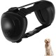 Dog Ear Muffs for Hearing Protection, 29 dB NRR Dog Ear Muffs for Noise Protection, Noise Cancelling Headphones, White Dog Ear Muffs for Hearing Protection, 29 dB NRR Dog Ear Muffs for Noise Protection, Noise Cancelling Headphones, White