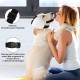 Dog Ear Muffs for Hearing Protection, 29 dB NRR Dog Ear Muffs for Noise Protection, Noise Cancelling Headphones, White Dog Ear Muffs for Hearing Protection, 29 dB NRR Dog Ear Muffs for Noise Protection, Noise Cancelling Headphones, White