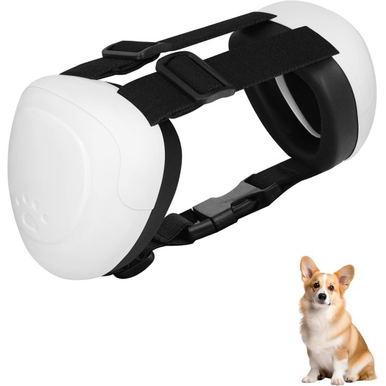 Dog Ear Muffs for Hearing Protection, 29 dB NRR Dog Ear Muffs for Noise Protection, Noise Cancelling Headphones, White Dog Ear Muffs for Hearing Protection, 29 dB NRR Dog Ear Muffs for Noise Protection, Noise Cancelling Headphones, White