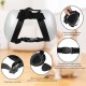 Dog Ear Muffs for Hearing Protection, 29 dB NRR Dog Ear Muffs for Noise Protection, Noise Cancelling Headphones, White Dog Ear Muffs for Hearing Protection, 29 dB NRR Dog Ear Muffs for Noise Protection, Noise Cancelling Headphones, White