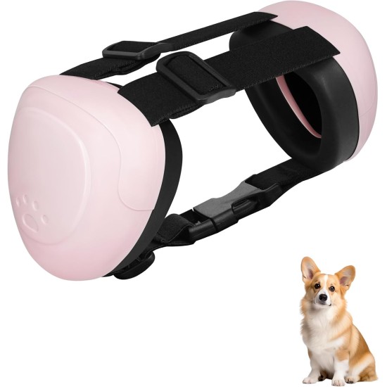 Dog Ear Muffs for Hearing Protection, 29 dB NRR Dog Ear Muffs for Noise Protection, Noise Cancelling Headphones, White Dog Ear Muffs for Hearing Protection, 29 dB NRR Dog Ear Muffs for Noise Protection, Noise Cancelling Headphones, White