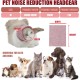 Dog Ear Protection, Hearing Protection for Dogs, Dog Earmuffs, Dog Ear Protection, Dog Hearing Protection, Soothing Earmuffs for Dogs, Keep Warm Anxiety Relief, Pink, M