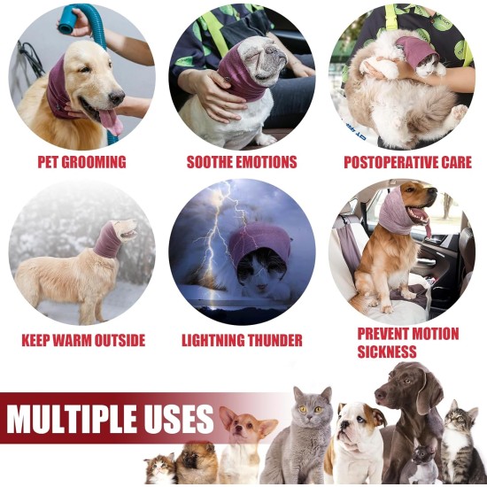 Dog Ear Protection, Hearing Protection for Dogs, Dog Earmuffs, Dog Ear Protection, Dog Hearing Protection, Soothing Earmuffs for Dogs, Keep Warm Anxiety Relief, Pink, M Dog Ear Protection, Hearing Protection for Dogs, Dog Earmuffs, Dog Ear Protection, Dog Hearing Protection, Soothing Earmuffs for Dogs, Keep Warm Anxiety Relief, Pink, M