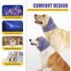Dog Ear Protectors for Anxiety Relief, Adjustable Dog Hood for Grooming and Bathing, Drying, Noise Protection, Hearing Protection for Cats and Dogs, Size L, Grey) Dog Ear Protectors for Anxiety Relief, Adjustable Dog Hood for Grooming and Bathing, Drying, Noise Protection, Hearing Protection for Cats and Dogs, Size L, Grey)