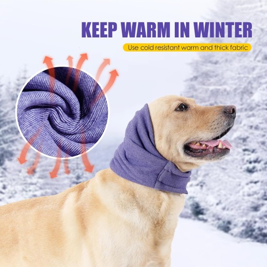 Dog Ear Protectors for Anxiety Relief, Adjustable Dog Hood for Grooming and Bathing, Drying, Noise Protection, Hearing Protection for Cats and Dogs, Size L, Grey) Dog Ear Protectors for Anxiety Relief, Adjustable Dog Hood for Grooming and Bathing, Drying, Noise Protection, Hearing Protection for Cats and Dogs, Size L, Grey)