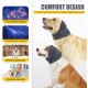 Dog Ear Protectors for Anxiety Relief, Adjustable Dog Hood for Grooming and Bathing, Drying, Noise Protection, Hearing Protection for Cats and Dogs, Size L, Grey) Dog Ear Protectors for Anxiety Relief, Adjustable Dog Hood for Grooming and Bathing, Drying, Noise Protection, Hearing Protection for Cats and Dogs, Size L, Grey)