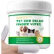 Dog Ear Towels with Finger Pads, Biodegradable Ear Cloths for Dogs, Gentle and Effective, Dog Ear Towels for Ear Cleaning, Both for Cats and Dogs Dog Ear Towels with Finger Pads, Biodegradable Ear Cloths for Dogs, Gentle and Effective, Dog Ear Towels for Ear Cleaning, Both for Cats and Dogs