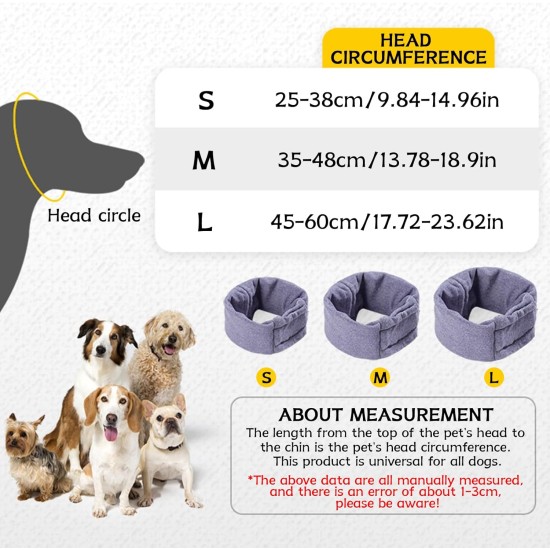 Dog Earmuffs, Earmuffs, Noise Protection, Earmuffs, Dog Headband for Anxiety Relief, Calming Hoodie for Dogs, Neck and Ear Warmers, Calming Headwear for Dogs Dog Earmuffs, Earmuffs, Noise Protection, Earmuffs, Dog Headband for Anxiety Relief, Calming Hoodie for Dogs, Neck and Ear Warmers, Calming Headwear for Dogs