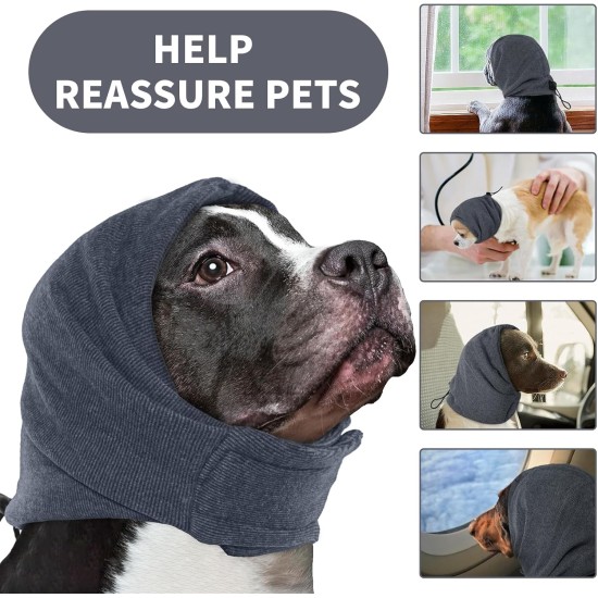 Dog Earmuffs, Earmuffs, Noise Protection, Earmuffs, Dog Headband for Anxiety Relief, Calming Hoodie for Dogs, Neck and Ear Warmers, Calming Headwear for Dogs Dog Earmuffs, Earmuffs, Noise Protection, Earmuffs, Dog Headband for Anxiety Relief, Calming Hoodie for Dogs, Neck and Ear Warmers, Calming Headwear for Dogs