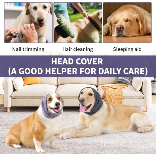 Dog Earmuffs, Earmuffs, Noise Protection, Earmuffs, Dog Headband for Anxiety Relief, Calming Hoodie for Dogs, Neck and Ear Warmers, Calming Headwear for Dogs Dog Earmuffs, Earmuffs, Noise Protection, Earmuffs, Dog Headband for Anxiety Relief, Calming Hoodie for Dogs, Neck and Ear Warmers, Calming Headwear for Dogs