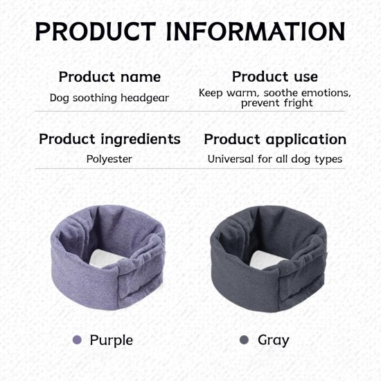 Dog Earmuffs, Earmuffs, Noise Protection, Earmuffs, Dog Headband for Anxiety Relief, Calming Hoodie for Dogs, Neck and Ear Warmers, Calming Headwear for Dogs Dog Earmuffs, Earmuffs, Noise Protection, Earmuffs, Dog Headband for Anxiety Relief, Calming Hoodie for Dogs, Neck and Ear Warmers, Calming Headwear for Dogs