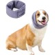Dog Earmuffs, Soothing Hood, Noise Protection, Neck and Ear Warmers for Comfort, Anxiety Relief and Calming (Dark Grey, L)