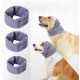 Dog Earmuffs, Soothing Hood, Noise Protection, Neck and Ear Warmers for Comfort, Anxiety Relief and Calming (Dark Grey, L)