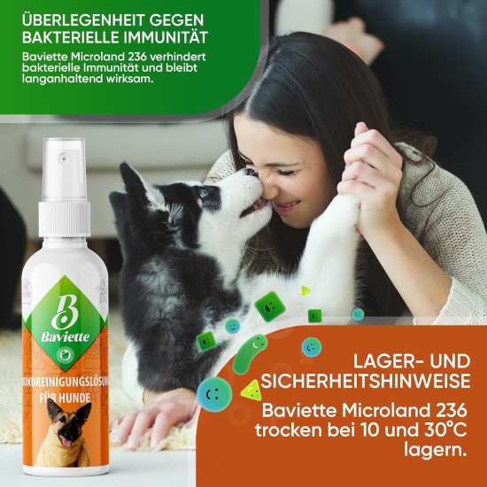 Dog Grooming Kit: (300X) Probiotic Ear Care Spray for Dogs - Natural Ear Cleaner and Earwax Remover, Gentle on Skin and Supports Ear Care (Ear Care 100ml) Dog Grooming Kit: (300X) Probiotic Ear Care Spray for Dogs - Natural Ear Cleaner and Earwax Remover, Gentle on Skin and Supports Ear Care (Ear Care 100ml)