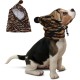 Dog Hat, Soft Warm Fleece Soothing Dog Ears Windproof Quiet Ears for Medium Large Dogs, Hot Pink, XXL