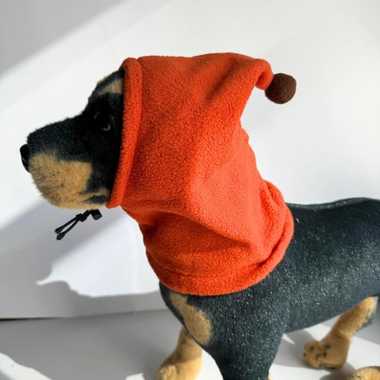 Dog Hat, Soft Warm Fleece Soothing Dog Ears Windproof Quiet Ears for Medium Large Dogs, Hot Pink, XXL Dog Hat, Soft Warm Fleece Soothing Dog Ears Windproof Quiet Ears for Medium Large Dogs, Hot Pink, XXL