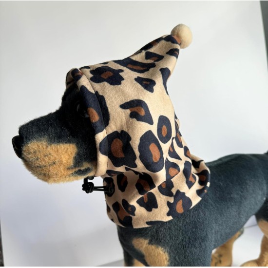 Dog Hat, Soft Warm Fleece Soothing Dog Ears Windproof Quiet Ears for Medium Large Dogs, Hot Pink, XXL Dog Hat, Soft Warm Fleece Soothing Dog Ears Windproof Quiet Ears for Medium Large Dogs, Hot Pink, XXL
