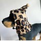 Dog Hat, Soft Warm Fleece Soothing Dog Ears Windproof Quiet Ears for Medium Large Dogs, Hot Pink, XXL