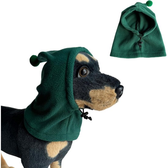 Dog Hat, Soft Warm Fleece Soothing Dog Ears Windproof Quiet Ears for Medium Large Dogs, Hot Pink, XXL Dog Hat, Soft Warm Fleece Soothing Dog Ears Windproof Quiet Ears for Medium Large Dogs, Hot Pink, XXL