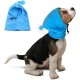 Dog Hat, Soft Warm Fleece Soothing Dog Ears Windproof Quiet Ears for Medium Large Dogs, Hot Pink, XXL