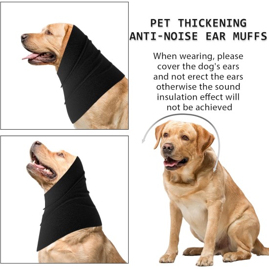 Dog Neck and Ear Warmers for Dogs, Dog Earmuffs Dog Snood Neck and Ear Warmers Dog Neckerchief Headgear for Comfort Dogs Quiet Ear Covers Hood (M,Pink) Dog Neck and Ear Warmers for Dogs, Dog Earmuffs Dog Snood Neck and Ear Warmers Dog Neckerchief Headgear for Comfort Dogs Quiet Ear Covers Hood (M,Pink)