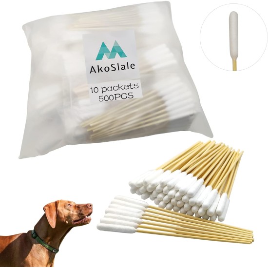 Dog Qtips Long Cotton Buds Bamboo Cotton Buds Suitable for Medication Dog Ear Cleaner Clean Nose Softer Rabbit (6 inch, 500 Pieces) Dog Qtips Long Cotton Buds Bamboo Cotton Buds Suitable for Medication Dog Ear Cleaner Clean Nose Softer Rabbit (6 inch, 500 Pieces)