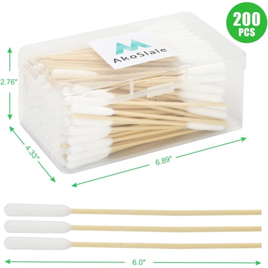 Dog Qtips Long Cotton Buds Bamboo Cotton Buds Suitable for Medication Dog Ear Cleaner Clean Nose Softer Rabbit (6 inch, 500 Pieces) Dog Qtips Long Cotton Buds Bamboo Cotton Buds Suitable for Medication Dog Ear Cleaner Clean Nose Softer Rabbit (6 inch, 500 Pieces)