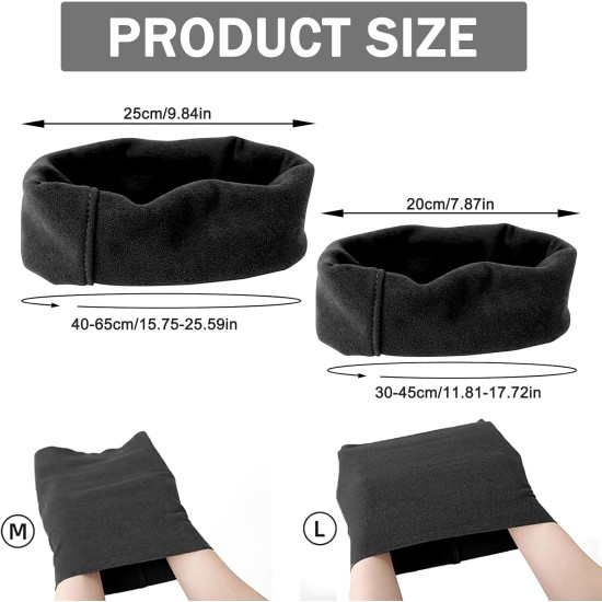 Dog Scarf for Dogs to Reduce Anxiety, Ear Protection and Hearing Protection for Warm Ears and Neck, Noise Protection for Dogs, Ideal for Noise, Suitable for Relaxed Dogs (M, L) Dog Scarf for Dogs to Reduce Anxiety, Ear Protection and Hearing Protection for Warm Ears and Neck, Noise Protection for Dogs, Ideal for Noise, Suitable for Relaxed Dogs (M, L)