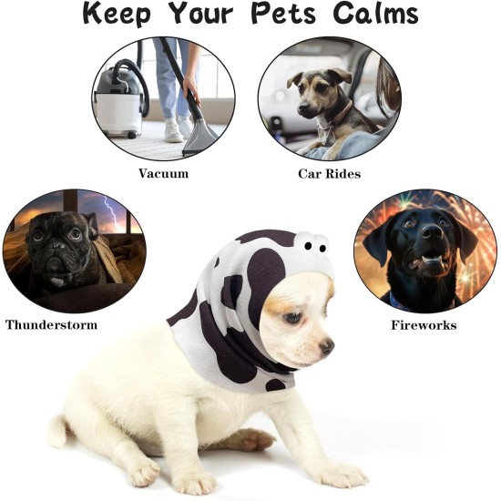 Dog Snood Ear Muffs Hearing Protection for Dogs Noise Protection Pet Ear Flap Head Wrap Hoodie Neck and Ear Warmers for Dogs and Cats Bathing Grooming Reduction Noise Dog Snood Ear Muffs Hearing Protection for Dogs Noise Protection Pet Ear Flap Head Wrap Hoodie Neck and Ear Warmers for Dogs and Cats Bathing Grooming Reduction Noise