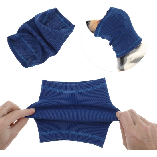 Dog Soothing Headband, Dog Ear Muffs Noise Protection, L, Blue Dog Soothing Headband, Dog Ear Muffs Noise Protection, L, Blue