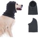 Dog Tube Scarf for Neck and Ear Warmers for Dogs, Earmuffs, Anxiety Relief and Soothing Dog Ears, Warm Winter Pet Tube Scarf, Reduces Noise, Purple, L