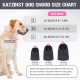 Dog Tube Scarf for Neck and Ear Warmers for Dogs, Earmuffs, Anxiety Relief and Soothing Dog Ears, Warm Winter Pet Tube Scarf, Reduces Noise, Purple, L