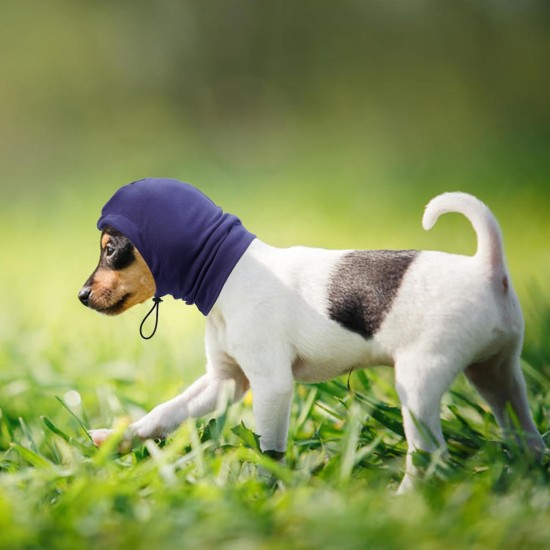 Dog Tube Scarf for Neck and Ear Warmers for Dogs, Earmuffs, Anxiety Relief and Soothing Dog Ears, Warm Winter Pet Tube Scarf, Reduces Noise, Purple, L Dog Tube Scarf for Neck and Ear Warmers for Dogs, Earmuffs, Anxiety Relief and Soothing Dog Ears, Warm Winter Pet Tube Scarf, Reduces Noise, Purple, L