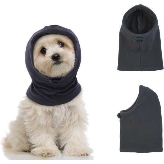 Dog Tube Scarf for Neck and Ear Warmers for Dogs, Earmuffs, Anxiety Relief and Soothing Dog Ears, Warm Winter Pet Tube Scarf, Reduces Noise, Purple, L Dog Tube Scarf for Neck and Ear Warmers for Dogs, Earmuffs, Anxiety Relief and Soothing Dog Ears, Warm Winter Pet Tube Scarf, Reduces Noise, Purple, L