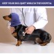 Dog Tube Scarf for Neck and Ear Warmers for Dogs, Earmuffs, Anxiety Relief and Soothing Dog Ears, Warm Winter Pet Tube Scarf, Reduces Noise, Purple, L