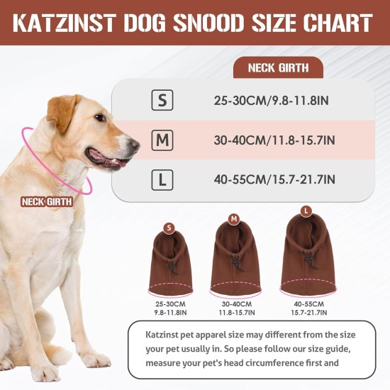 Dog Tube Scarf for Neck and Ear Warmers for Dogs, Earmuffs, Anxiety Relief and Soothing Dog Ears, Warm Winter Pet Tube Scarf, Reduces Noise, Purple, L Dog Tube Scarf for Neck and Ear Warmers for Dogs, Earmuffs, Anxiety Relief and Soothing Dog Ears, Warm Winter Pet Tube Scarf, Reduces Noise, Purple, L