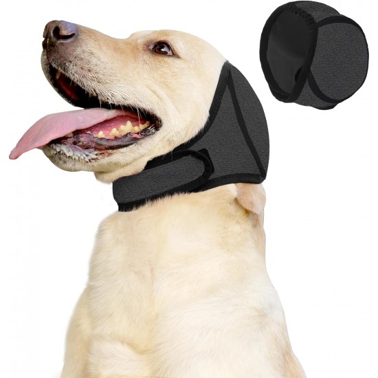 Duuclume Waterproof Dog Earmuffs for Grooming, Bathing, Swimming, Soothing Hoodie, Earmuffs, Noise Protection for Blow Drying, Sleep Aid, Headband (Grey, S) Duuclume Waterproof Dog Earmuffs for Grooming, Bathing, Swimming, Soothing Hoodie, Earmuffs, Noise Protection for Blow Drying, Sleep Aid, Headband (Grey, S)
