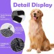 EASY JOY Adjustable Dog Ear Muffs Noise Protection, Small Dog Earmuffs for Comfort Small Dog Earmuffs, Earmuffs for Pets, Dog Neck and Ears Warmer, Dog Hoodie, Anti Anxiety Snood