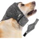 EASY JOY Adjustable Earmuffs Dog, Adjustable Earmuffs for Pets, Earmuffs for Dogs, Dog Soothing Headwear, Grey M EASY JOY Adjustable Earmuffs Dog, Adjustable Earmuffs for Pets, Earmuffs for Dogs, Dog Soothing Headwear, Grey M