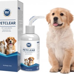 Ear Cleaner Dog Ear Care for Dogs 60 ml Ear Cleaner Stop Ear Inflammation and Itching, Pet Ear Cleaner for Dogs and Cats, Dog Ear Cleaning Solution, Dirt, Odour Remover Ear Cleaner Dog Ear Care for Dogs 60 ml Ear Cleaner Stop Ear Inflammation and Itching, Pet Ear Cleaner for Dogs and Cats, Dog Ear Cleaning Solution, Dirt, Odour Remover