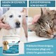Ear Cleaner Ear Care Finger Pads for Dogs and Cats [Pack of 100] - Reliable Care & Protects - Ear Wipes Ear Cleaner Finger Cots for Ear Inflammation Ear Care Hygiene for Dogs and Cats