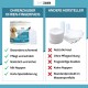 Ear Cleaner Ear Care Finger Pads for Dogs and Cats [Pack of 100] - Reliable Care & Protects - Ear Wipes Ear Cleaner Finger Cots for Ear Inflammation Ear Care Hygiene for Dogs and Cats