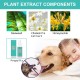 Ear Drops for Dogs and Cats, Ear Mite Oil, Ear Cleaner Dog and Cat, Ear Drops for Dogs Against Mites, Gentle Ear Cleaning Remover, 120 ml, Ear Cleaner for Ear Inflammation