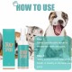 Ear Drops for Dogs and Cats, Ear Mite Oil, Ear Cleaner Dog and Cat, Ear Drops for Dogs Against Mites, Gentle Ear Cleaning Remover, 120 ml, Ear Cleaner for Ear Inflammation