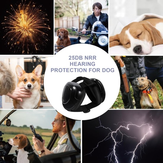 Ear Muffs for Dogs, Ear Protection for Dogs, Adjustable Dogs, Noise Reduction Earmuffs, Sound Insulation and Noise Reduction Hearing Protection for Dogs Ear Muffs for Dogs, Ear Protection for Dogs, Adjustable Dogs, Noise Reduction Earmuffs, Sound Insulation and Noise Reduction Hearing Protection for Dogs