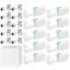 Ear Piercing Gun, 6/9/10/12 Pieces Ear Piercing Sterile Sterile Safety Ear Piercing Gun, Piercing Gun with Stud Earrings, Painless Self-Piercing Tool Ear Piercing Gun, 6/9/10/12 Pieces Ear Piercing Sterile Sterile Safety Ear Piercing Gun, Piercing Gun with Stud Earrings, Painless Self-Piercing Tool