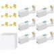 Ear Piercing Gun, 6/9/10/12 Pieces Ear Piercing Sterile Sterile Safety Ear Piercing Gun, Piercing Gun with Stud Earrings, Painless Self-Piercing Tool Ear Piercing Gun, 6/9/10/12 Pieces Ear Piercing Sterile Sterile Safety Ear Piercing Gun, Piercing Gun with Stud Earrings, Painless Self-Piercing Tool