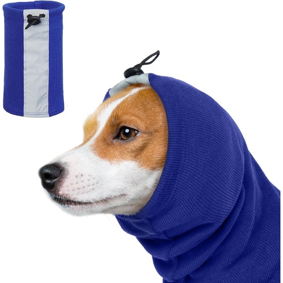 Ear Protection Dog, Dog Ear Pain Dog Headphones Headband Hearing Protection Dog Soothing Ear Protection Dog for Dog Hearing Protection Winter Dog Head Wrap with Cord Fix (Grey, M) Ear Protection Dog, Dog Ear Pain Dog Headphones Headband Hearing Protection Dog Soothing Ear Protection Dog for Dog Hearing Protection Winter Dog Head Wrap with Cord Fix (Grey, M)