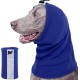 Ear Protection Dog, Dog Ear Pain Dog Headphones Headband Hearing Protection Dog Soothing Ear Protection Dog for Dog Hearing Protection Winter Dog Head Wrap with Cord Fix (Grey, M)